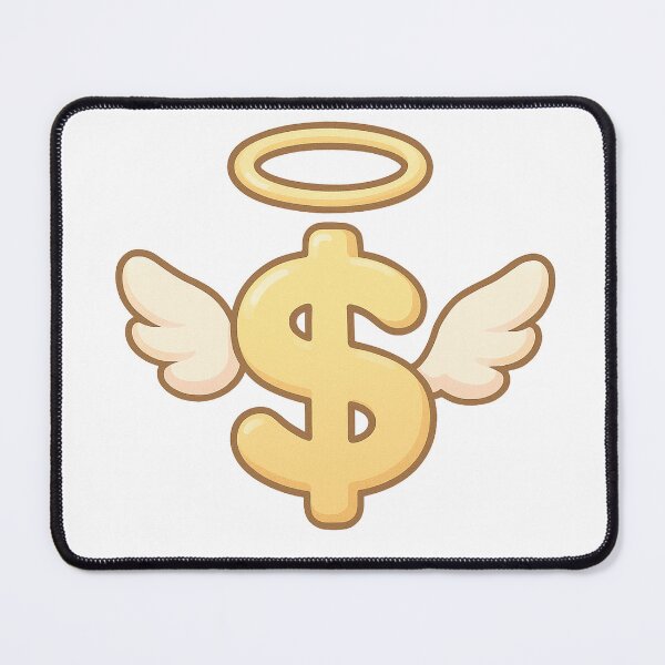 Item preview, Halo Dollar - Angel Money Charm | Kawaii Wealth Sticker | Abundance Aesthetic | Money Sticker designed and sold by HerDreamCodes.