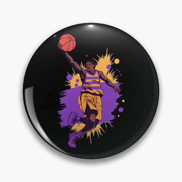 Artikelvorschau, Basketball Energy 2.0 in Lila und Gold entworfen und verkauft von Mastihuba Studio™.