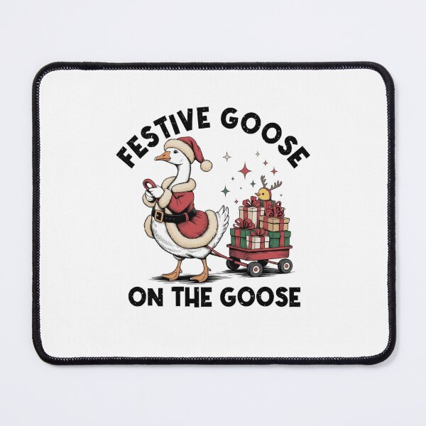 Item preview, Xmas Goose Loose Festive Goose Funny Quote The On Silly designed and sold by Rackaam777Art.