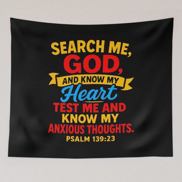 Item preview, Psalm 139:23 Search Me God And Know My Heart designed and sold by plushism.