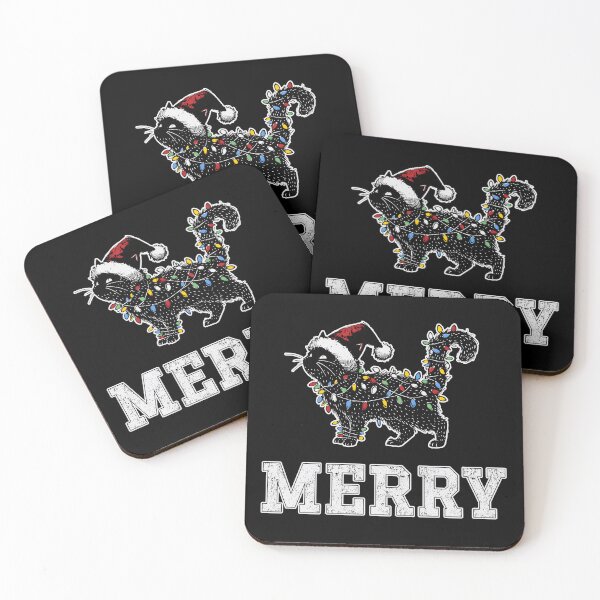 Item preview, Christmas Cat | Christmas Lights | Holiday designed and sold by Jcat7.