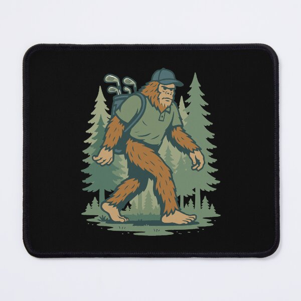 Item preview, Sasquatch Bigfoot Golfing Adventure Humor designed and sold by LuminOrb.