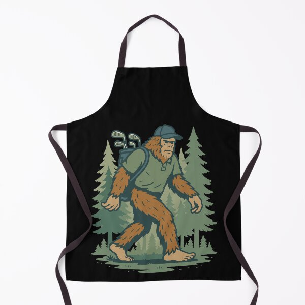 Item preview, Sasquatch Bigfoot Golfing Adventure Humor designed and sold by LuminOrb.