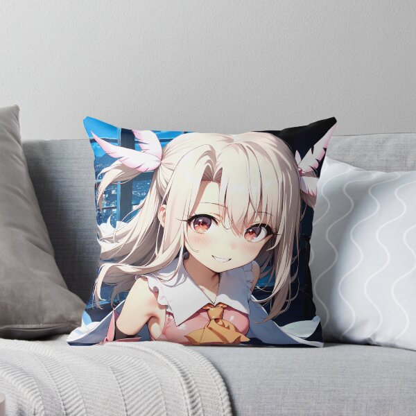 Item preview, Illyasviel von Einzbern Moonlit Smile Fate Stay Night Anime designed and sold by Raslbazola.