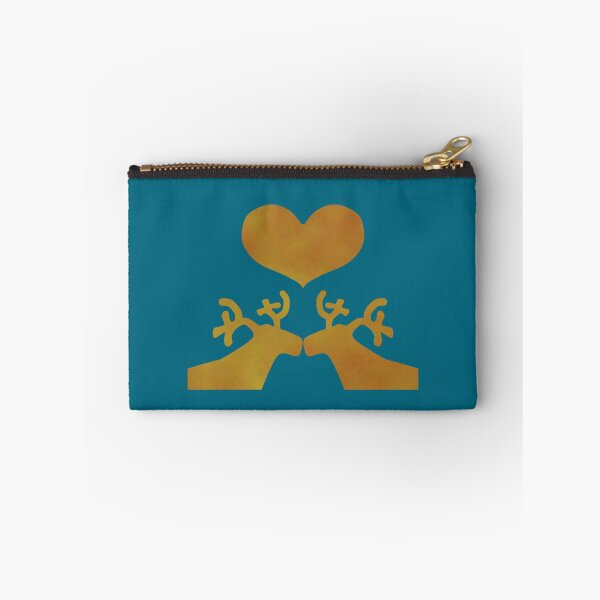 Item preview, Golden Reindeer couple on blue - Calm, Sensory-Friendly designed and sold by CreaTwinkles.