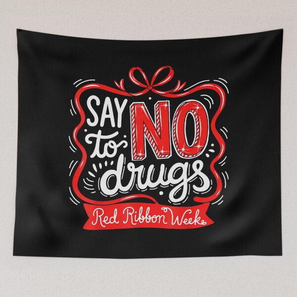 Item preview, Vintage Red In Wear Month 90s Support We Quote October designed and sold by AdelhenLang.