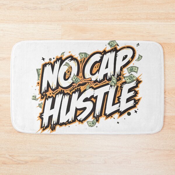 Item preview, No Cap Hustle — Street Mode On | Grind Don’t Stop designed and sold by BreezyWears.