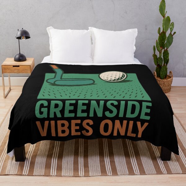Item preview, Greenside Vibes Only Golfing Fun Golf Ball designed and sold by LuminOrb.