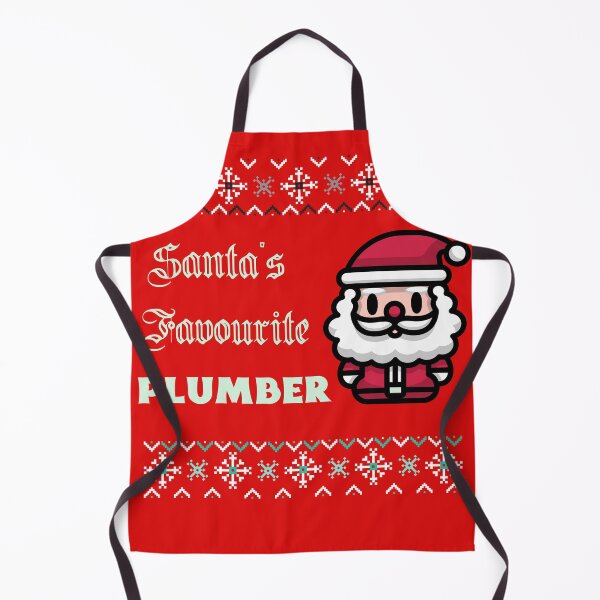 Item preview, Santa's Favourite PLUMBER designed and sold by SZ DesignZ.