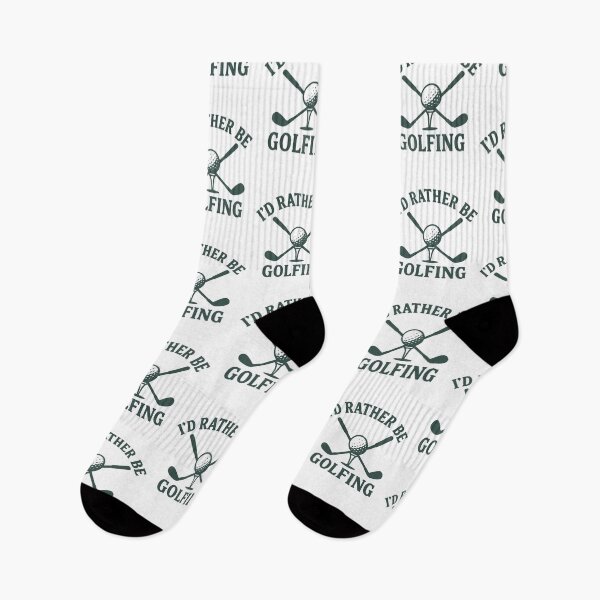 Item preview, I'd Rather Be Golfing Funny Golf Design designed and sold by LuminOrb.