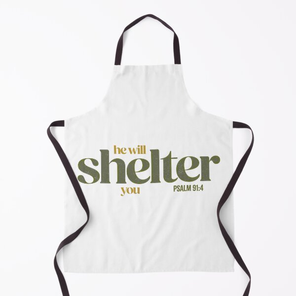 Item preview, He will shelter you - Psalm 91:4 designed and sold by LambsPath.
