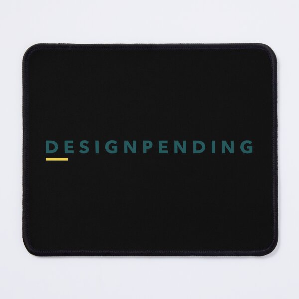 Item preview, "Design Pending" saying for graphic designers and minimalists designed and sold by NocturaPrints.