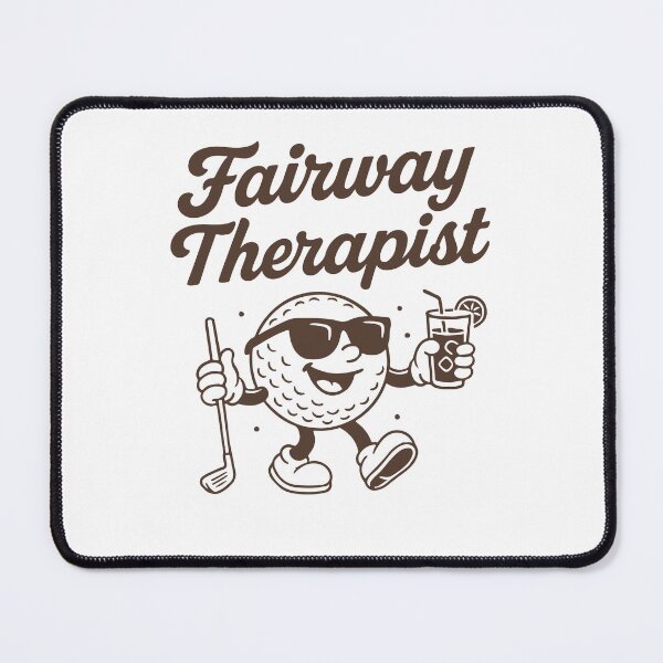 Item preview, Fairway Therapist Golfing Fun Humor designed and sold by LuminOrb.