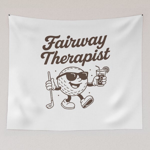 Item preview, Fairway Therapist Golfing Fun Humor designed and sold by LuminOrb.