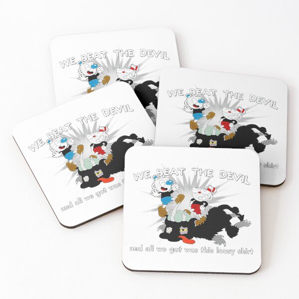 Item preview, We Beat The Devil! designed and sold by claireatuited.