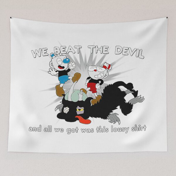 Item preview, We Beat The Devil! designed and sold by claireatuited.