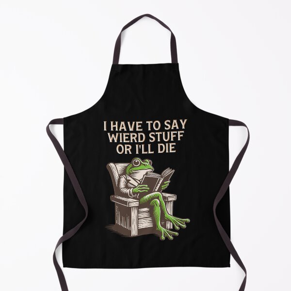 Item preview, I Have To Say Weird Stuff Or I Will Die Vintage 80s designed and sold by JuliusaMenzelo.