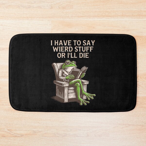 Item preview, I Have To Say Weird Stuff Or I Will Die Vintage 80s designed and sold by JuliusaMenzelo.