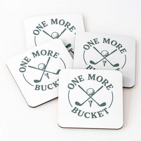 Item preview, One More Bucket Golf Lover Humor designed and sold by LuminOrb.
