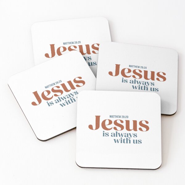Item preview, Jesus is always with us - Matthew 28:20 designed and sold by LambsPath.