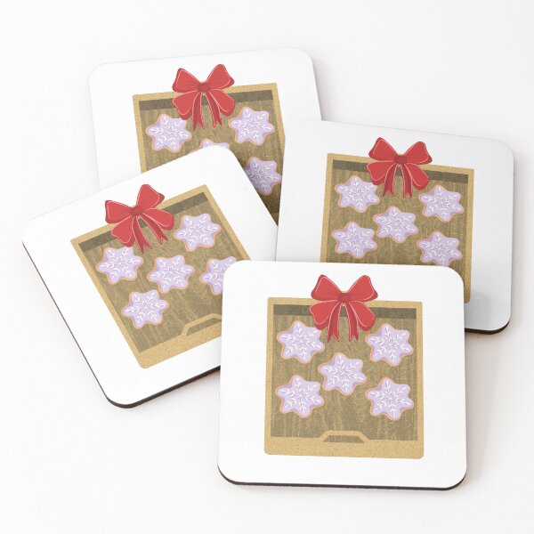 Item preview, Light purple christmas cookies designed and sold by serenebookworm.