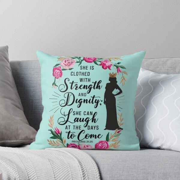 Item preview, Proverbs 31:25 | She Is Clothed with Strength and Dignity | Christian Women Scripture Design designed and sold by NoviaRobert.