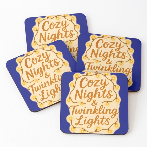 Item preview, Cozy Nights & Twinkling Lights designed and sold by Signal and Ink.
