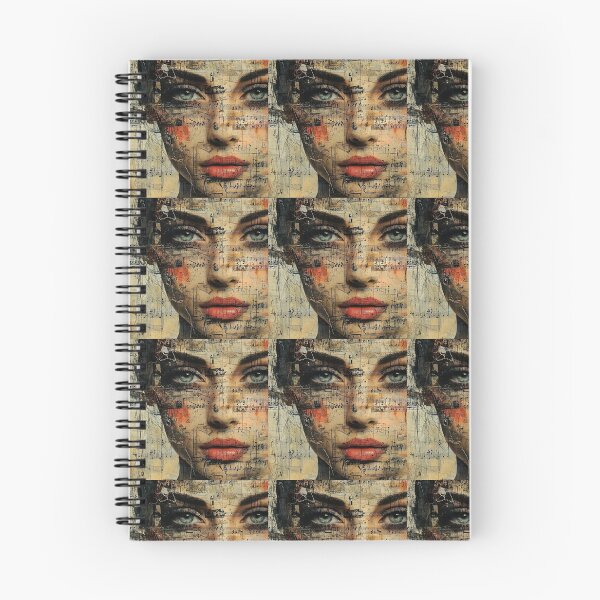 Item preview, Melody of Her Mind – Digital Abstract Woman & Music Fusion Art” designed and sold by HallofHari.