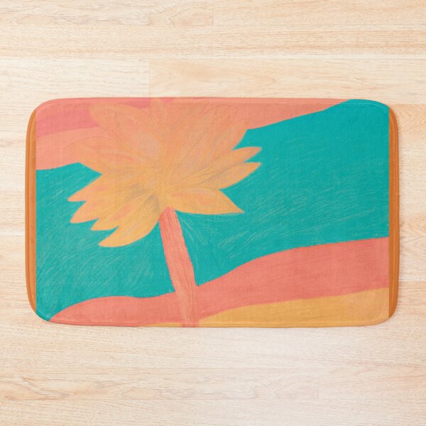 Item preview, Retro Tropical Sunset Palm Tree – Pastel Beach Illustration Prin designed and sold by DarLenn..