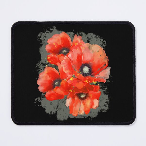 Item preview, Red poppies designed and sold by BurmaArtProject.
