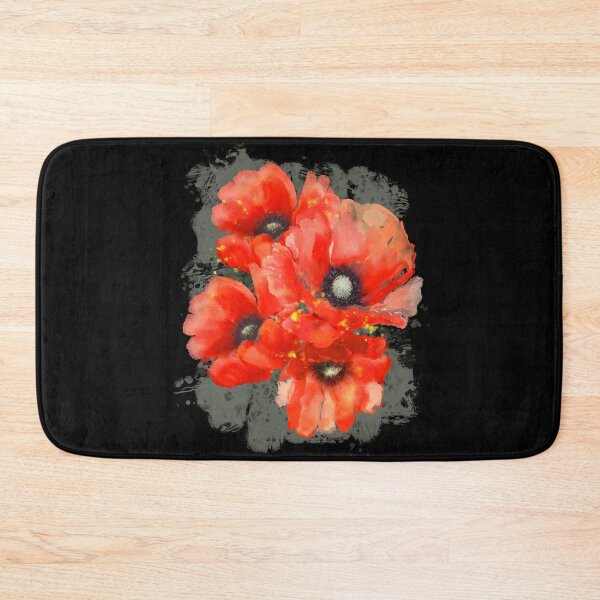 Item preview, Red poppies designed and sold by BurmaArtProject.