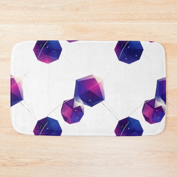 Item preview, "Cosmic Geomagic: Interconnected Crystal Forms Seamless Pattern" designed and sold by MonaRose_Art.