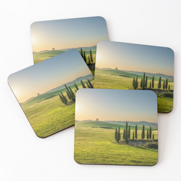 Item preview, Landscape in Maremma. Rolling hills and cypress trees. Tuscany, Italy designed and sold by Stefano Orazzini.