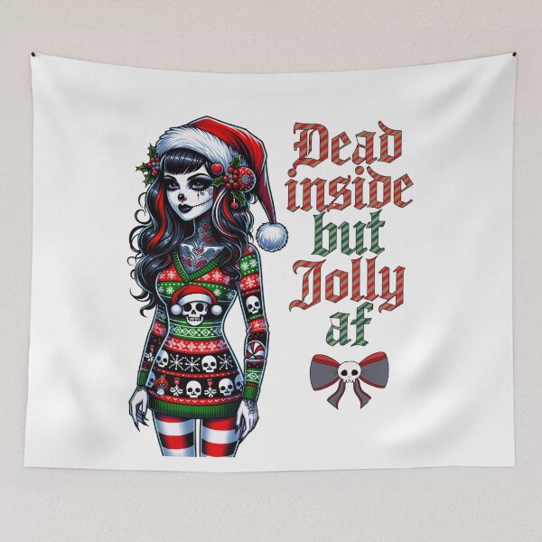 Item preview, Christmas Jolly Classic But Dead Essential Vintage Af Inside Retro designed and sold by SmithWSTaRR.