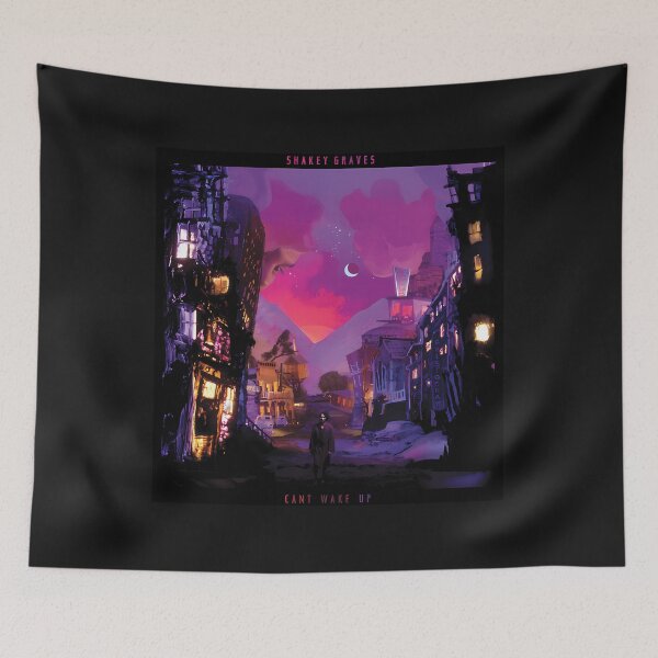 Item preview, Can'T Wake Up- Shakey Graves Album Cover designed and sold by ReflexSix.
