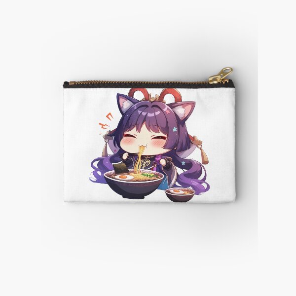 Item preview, Game Scaramouche Chibi Eating Ramen Genshin Impact Anime designed and sold by Raslbazola.