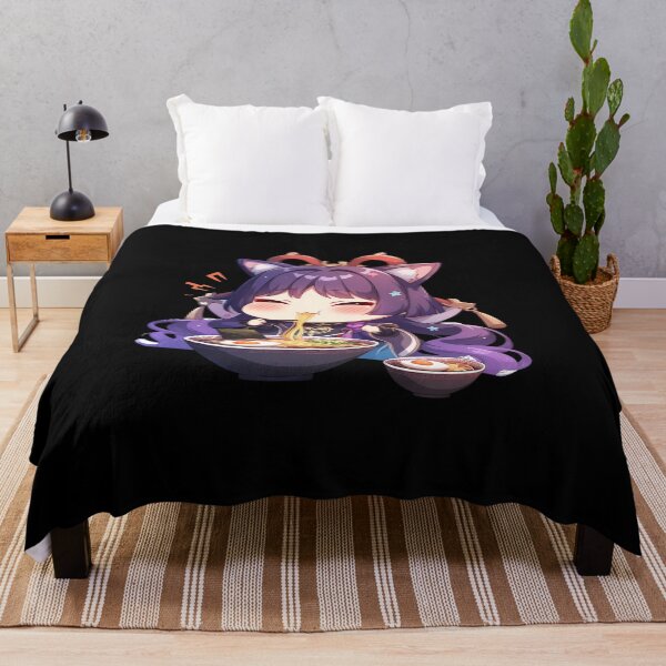 Item preview, Game Scaramouche Chibi Eating Ramen Genshin Impact Anime designed and sold by Raslbazola.