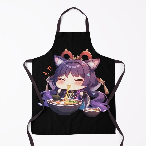 Item preview, Game Scaramouche Chibi Eating Ramen Genshin Impact Anime designed and sold by Raslbazola.
