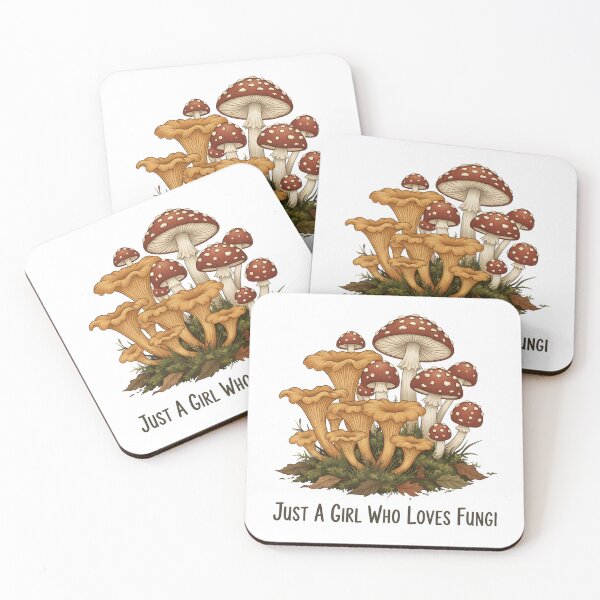Item preview, Just A Girl Who Loves Fungi designed and sold by yusufdehbi.