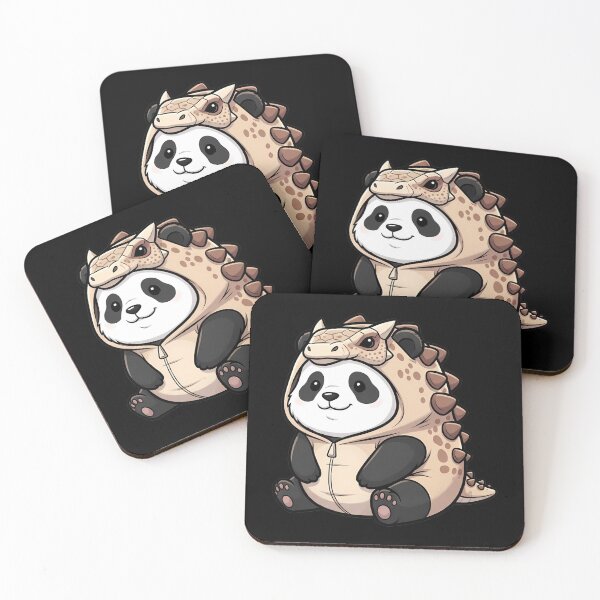 Item preview, Panda Dinosaur Onesie Cute Dino Animal designed and sold by k3rstman1.