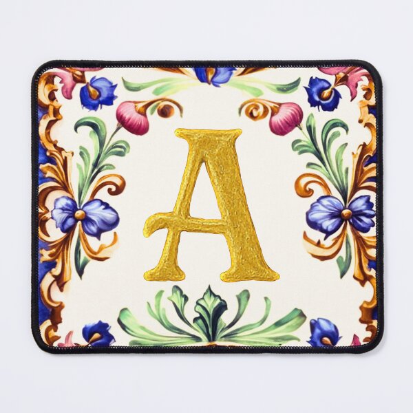 Item preview, Golden Alphabet – Letter A designed and sold by Kiki-Hes.