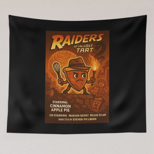 Item preview, Raiders Of The Lost Tart designed and sold by WheelieGdArt.