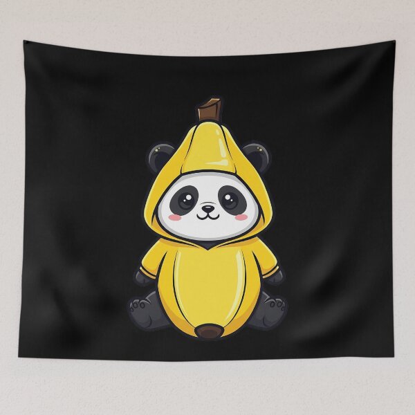 Item preview, Panda Banana Onesie Cute Animal Fun designed and sold by k3rstman1.
