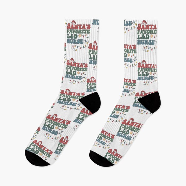 Item preview, Nurse Vintage Favorite Merry Retro Classic Christmas Santas designed and sold by Olincristie.