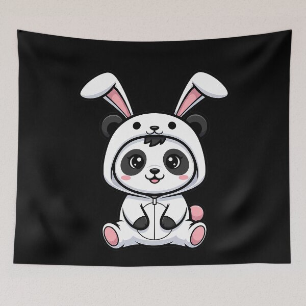 Item preview, Cute Panda Bunny Onesie Kawaii Animal designed and sold by k3rstman1.