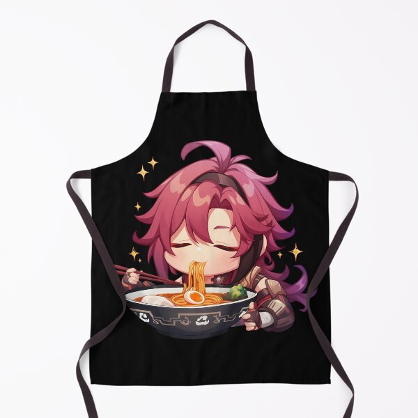Item preview, Shikanoin Heizou Detective Chibi Eating Ramen Genshin Impact Anime designed and sold by Raslbazola.