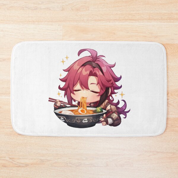 Item preview, Shikanoin Heizou Detective Chibi Eating Ramen Genshin Impact Anime designed and sold by Raslbazola.
