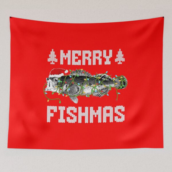 Item preview, Christmas | Fishing | Merry Fishmas designed and sold by Jcat7.