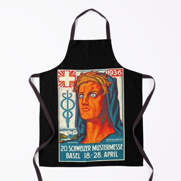 Item preview, Vintage Swiss Fair Poster 1936 | Modernist Graphic Design | Bold Colors & Symbols | Swiss Mustermesse Basel | Art Deco Style designed and sold by artofuniverse.