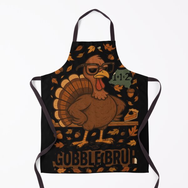 Item preview, 67 Gobble Bruh Turkey Teacher - Funny Thanksgiving Meme Tee & Sticker designed and sold by GeniePixel.